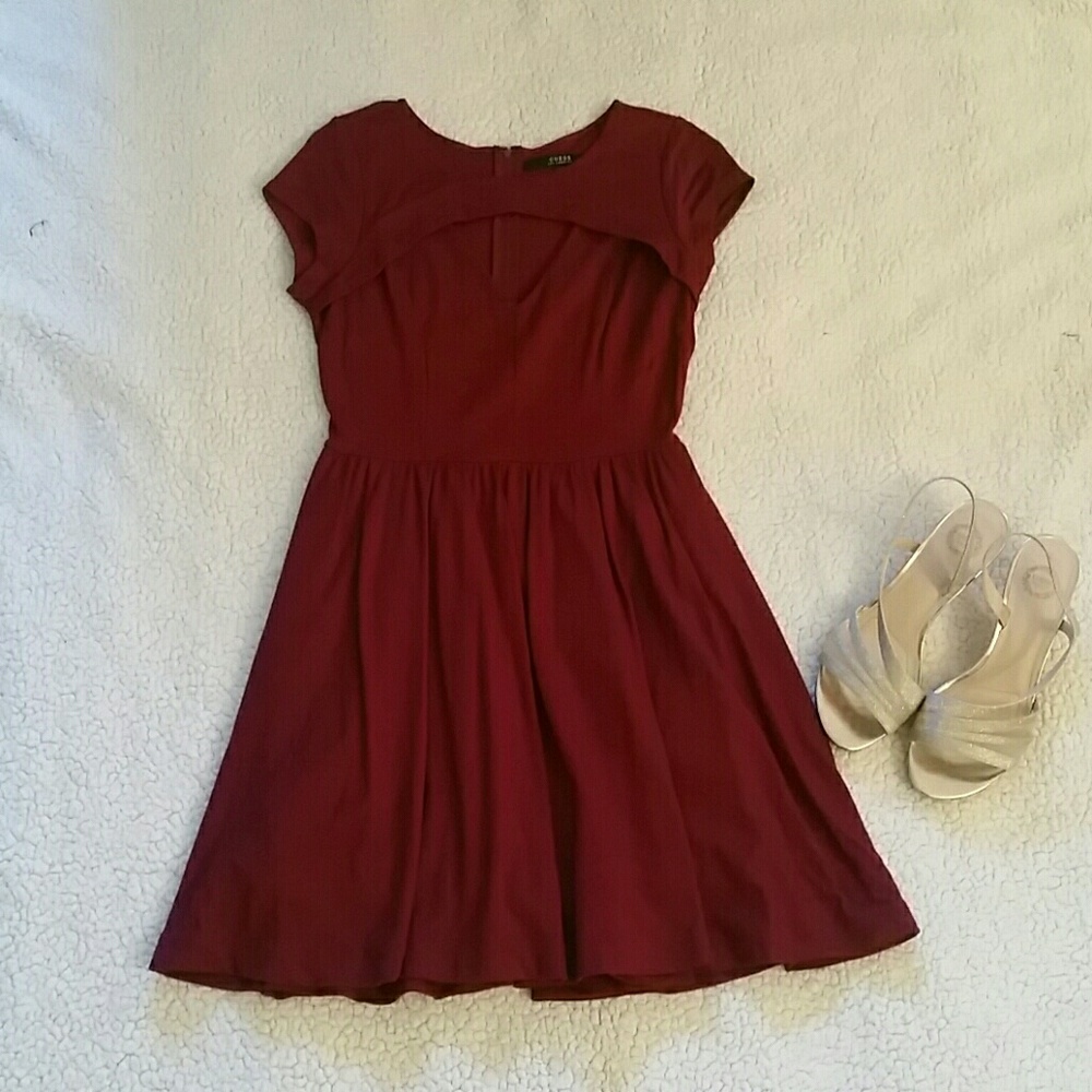 Beautiful Red Guess Dress, Medium